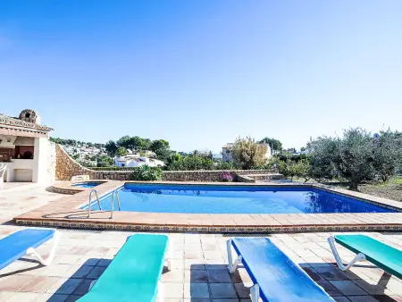 Maison Els Pins à Calpe – piscine et vue mer, 10 pers. - Photo 21