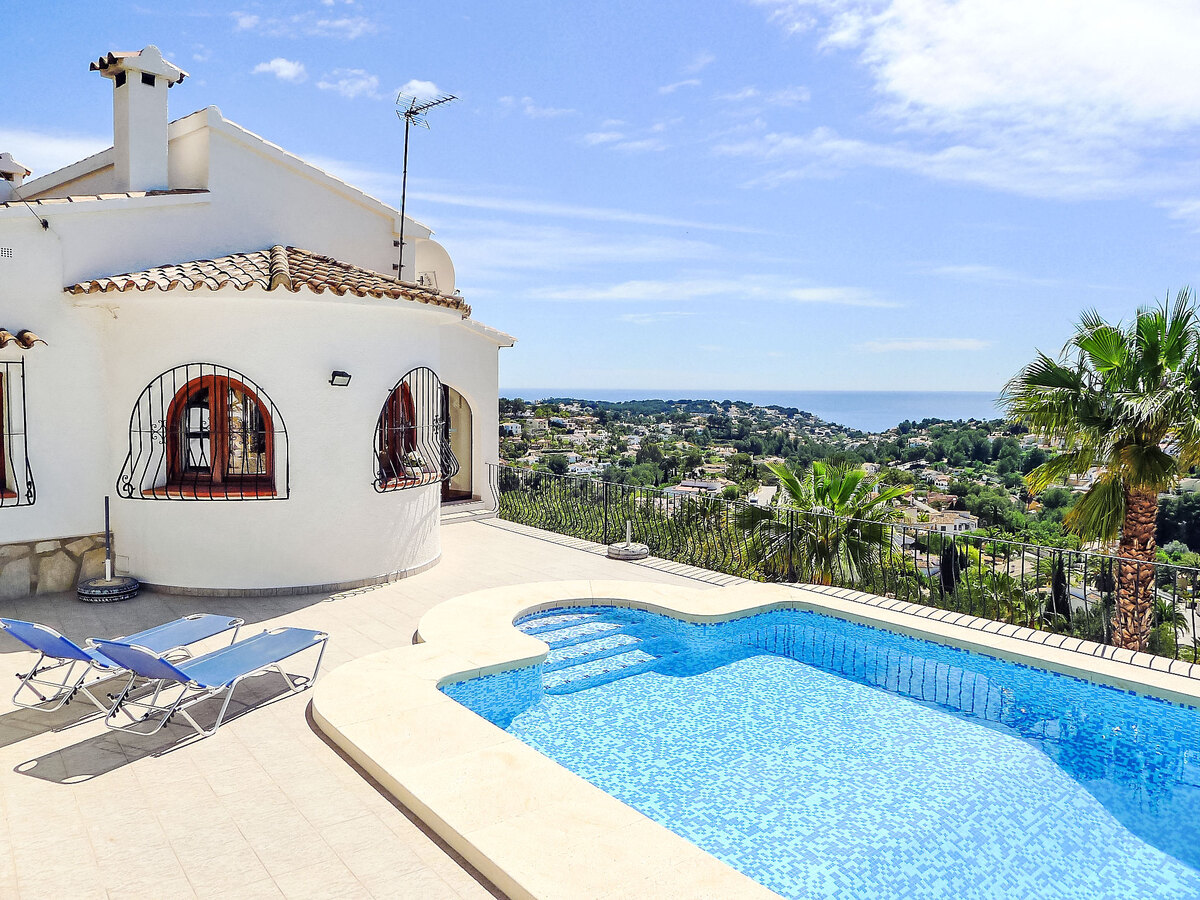 La Vina – Maison familiale avec piscine et vue mer à Benissa - Photo 1