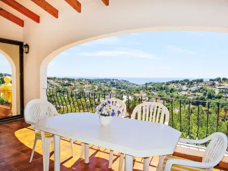 La Vina – Maison familiale avec piscine et vue mer à Benissa - Photo 3
