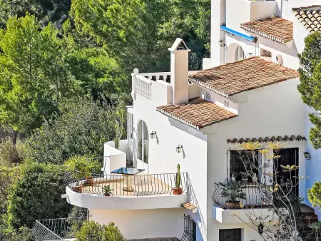 Appartement à Moraira avec vue sur la mer et piscine commune : photo 2