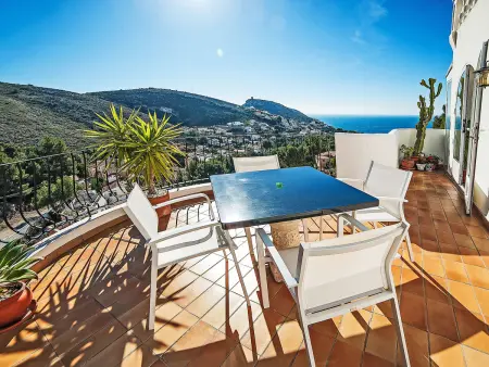 Appartement à Moraira avec vue sur la mer et piscine commune : photo 6