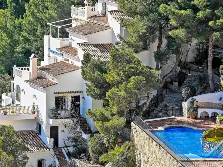 Appartement à Moraira avec vue sur la mer et piscine commune : photo 12