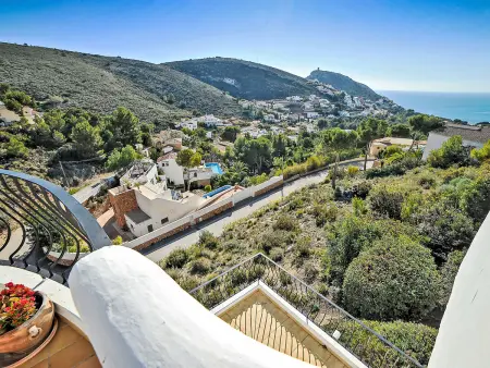 Appartement à Moraira avec vue sur la mer et piscine commune : photo 16