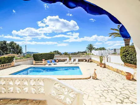 Maison La Sabatera à Moraira, vue mer et piscine privée : photo 6
