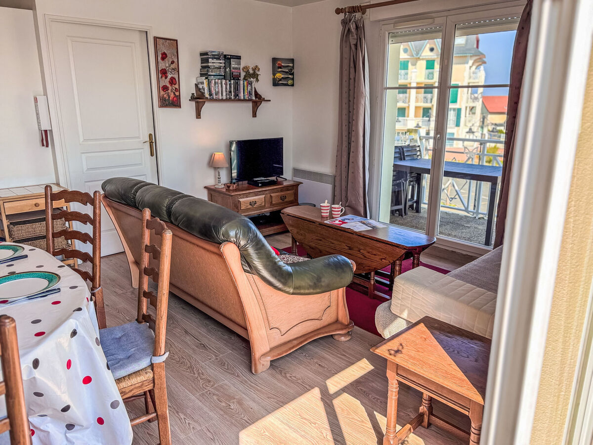 Appartement Le Manoir à Cabourg, vue sur le port - Photo 13
