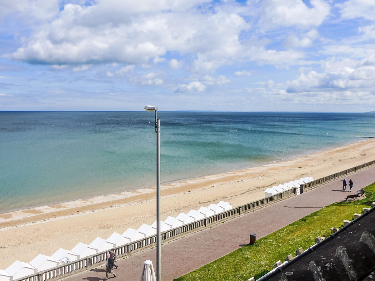 Le Caneton - Studio vue mer à Cabourg - Photo 11