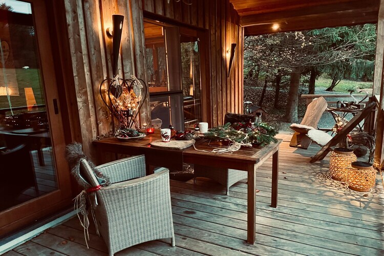 La Linotte : gîte avec spa privatif à Saint-Hubert - Photo 18
