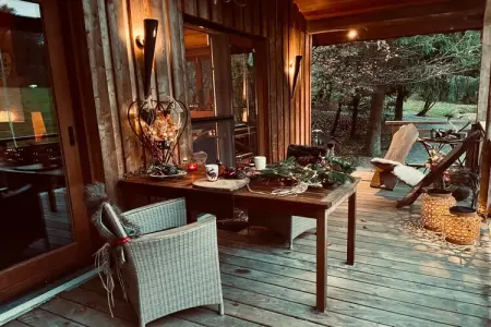 La Linotte : gîte avec spa privatif à Saint-Hubert : photo 18