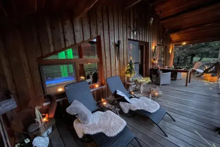 La Linotte : gîte avec spa privatif à Saint-Hubert : photo 19