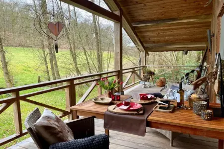 La Linotte : gîte avec spa privatif à Saint-Hubert : photo 21