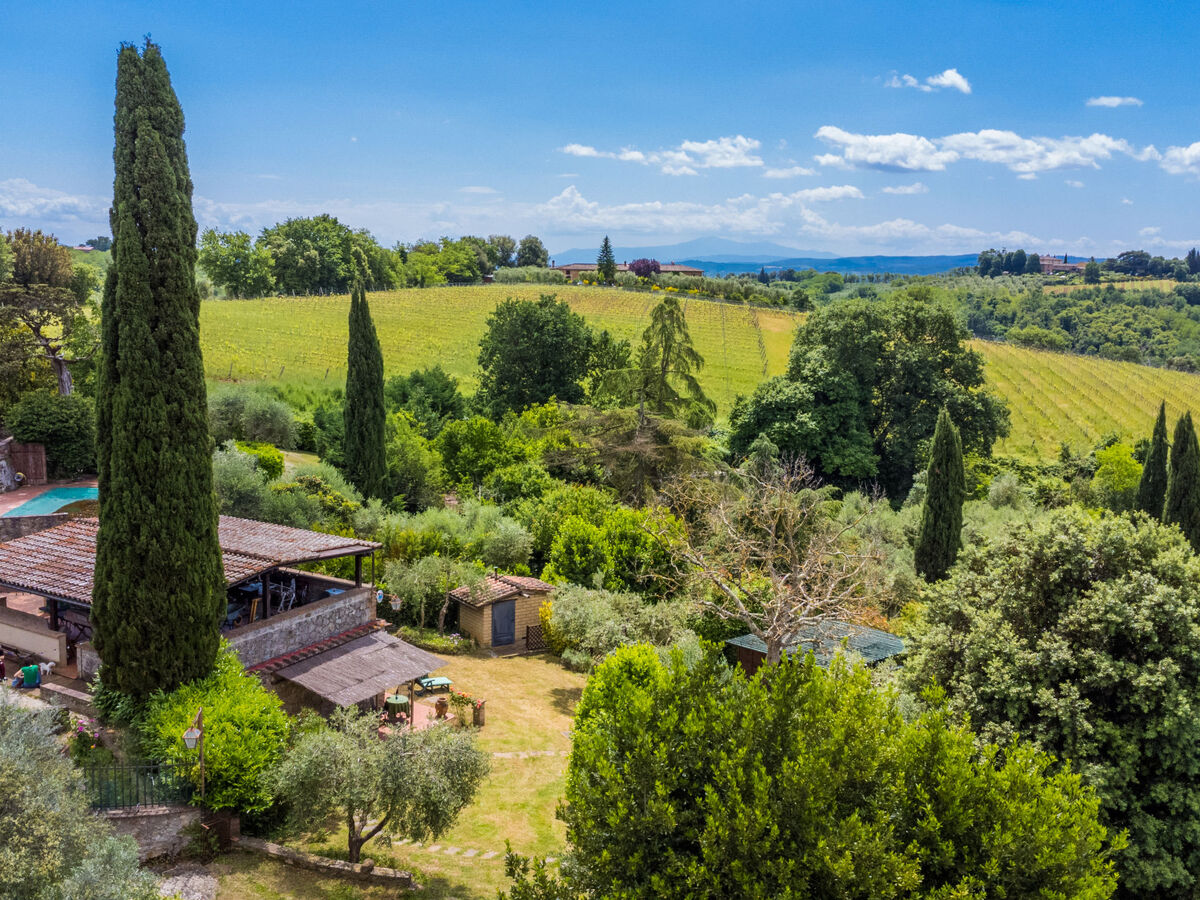Maison L'Oliviera à Sienne, vue panoramique et jardin privé - Photo 3