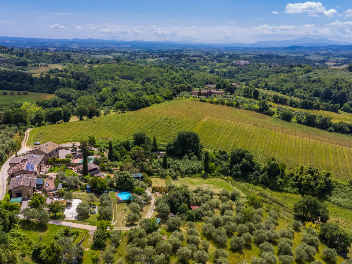 Maison L'Oliviera à Sienne, vue panoramique et jardin privé - Photo 40