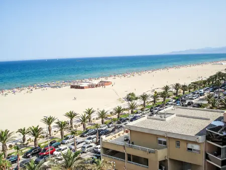 Apt 2 pièces vue mer à Canet-Plage, 10 m plage : photo 5