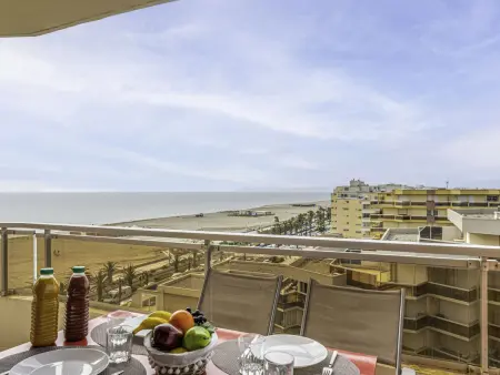 Apt 2 pièces vue mer à Canet-Plage, 10 m plage : photo 15