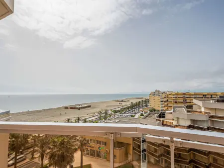 Apt 2 pièces vue mer à Canet-Plage, 10 m plage : photo 17