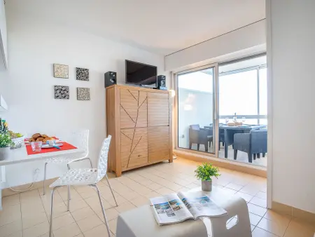 Les Trois Mâts - Apt 2 pièces vue mer à 50 m de la plage : photo 6