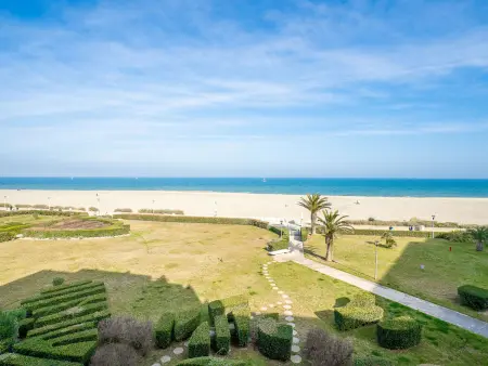 Les Trois Mâts - Apt 2 pièces vue mer à 50 m de la plage : photo 19