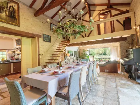 Moulin De Mois – Maison 10 pers. avec piscine à Civray - Photo 4