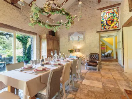 Moulin De Mois – Maison 10 pers. avec piscine à Civray - Photo 9