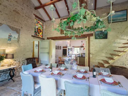 Moulin De Mois – Maison 10 pers. avec piscine à Civray - Photo 11