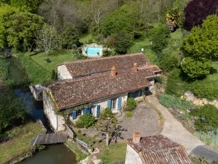 Moulin De Mois – Maison 10 pers. avec piscine à Civray - Photo 43