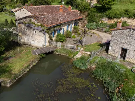 Moulin De Mois – Maison 10 pers. avec piscine à Civray - Photo 56