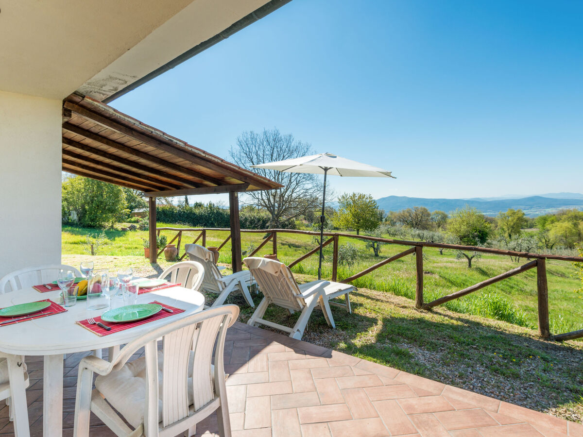Maison Querceto à Sassofortino, vue panoramique - Photo 3