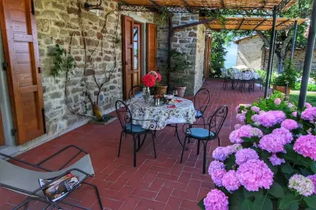 Clematilda, gîte rural toscan avec piscine : photo 24