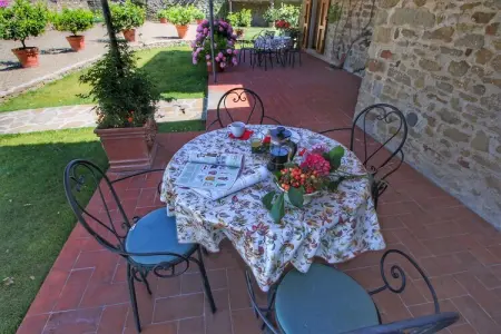 Gite Glici en Toscane, piscine et vue vallée : photo 6