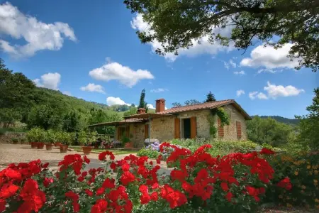 Gite Glici en Toscane, piscine et vue vallée : photo 14
