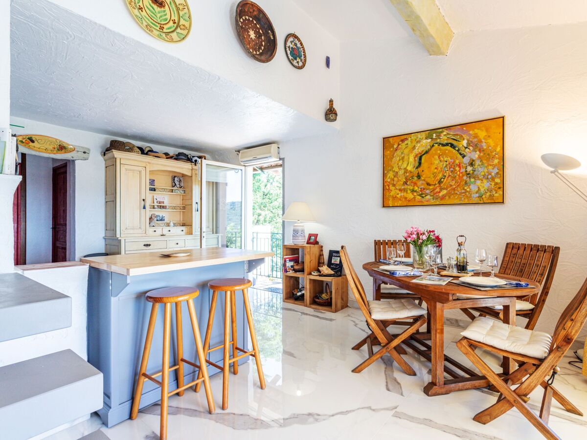 Appartement Village de Silhouette, vue mer à Grimaud - Photo 7