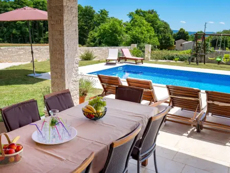 Baretuni – Maison 10 pers., piscine privée, Labin : photo 14