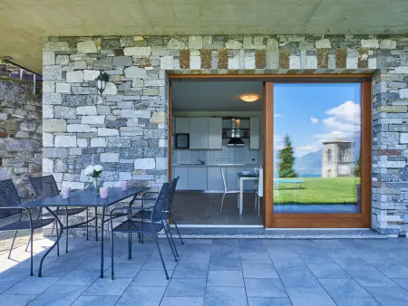 Appartement Roberta à Gravedona, vue panoramique lac - Photo 9
