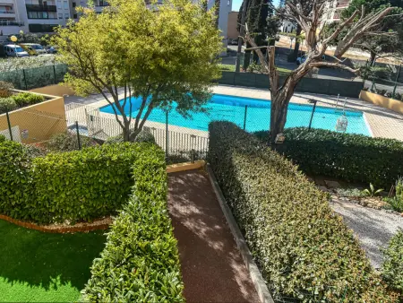 Apt 2 pièces 40 m² balcon sud vue piscine : photo 12