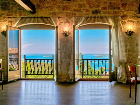Maison Zollia vue panoramique mer à Vrsar