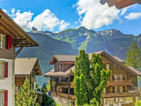 Alpina Apt. CH, Chalet 4 personnes à Wengen - Photo 10