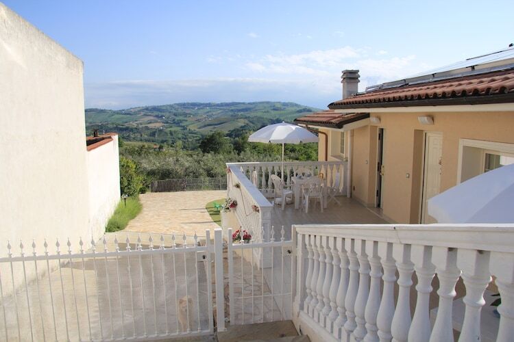 Villa Oleandro, 6 pers., piscine chauffée et vue Gran Sasso - Photo 17