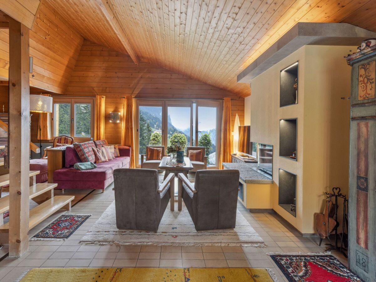 Mioche, Chalet 6 personnes à Wengen - Photo 9
