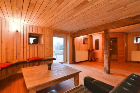 La Taupinière, ferme 1830 avec piscine chauffée : photo 34