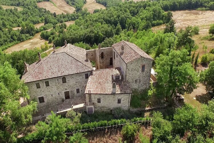 Ottodenari, ancien monastère avec piscine en Ombrie - Photo 3
