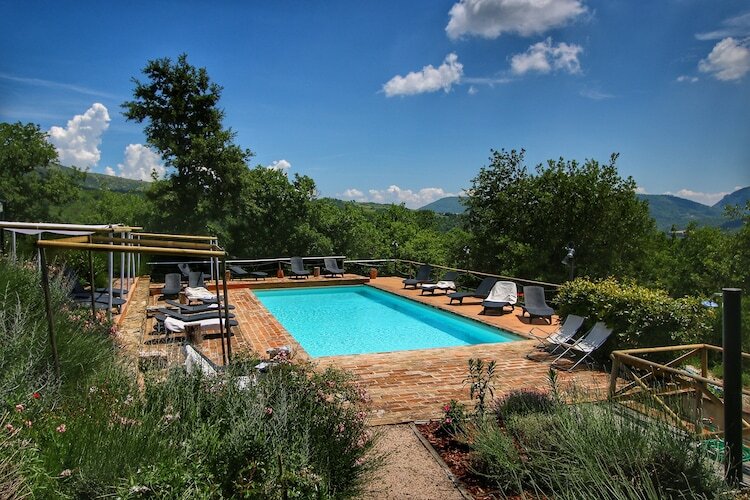 Ottodenari, ancien monastère avec piscine en Ombrie - Photo 4