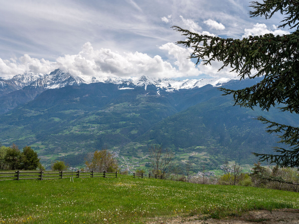 Chalet Hérisson – Sarre, terrasse vue montagne et vallée - Photo 21