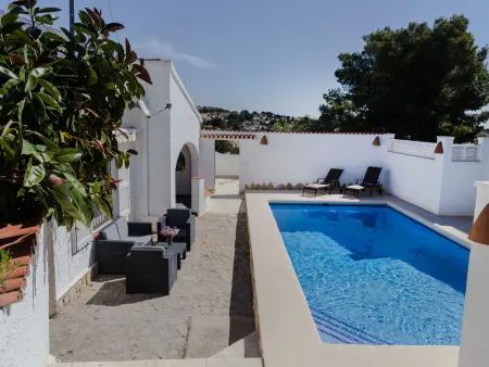 La Yaya - Maison moderne Moraira, piscine privée : photo 3