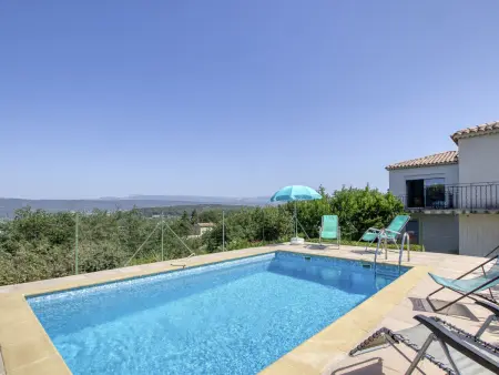 Maison à La Cadière d'Azur, vue mer et piscine dans les vignes : photo 3