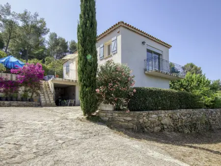 Maison à La Cadière d'Azur, vue mer et piscine dans les vignes : photo 28