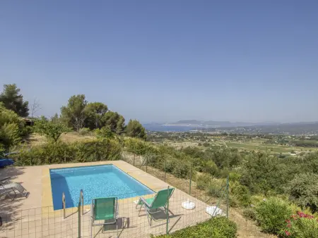 Maison à La Cadière d'Azur, vue mer et piscine dans les vignes : photo 30