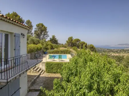 Maison à La Cadière d'Azur, vue mer et piscine dans les vignes : photo 32