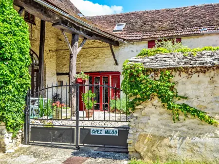 Chez Milou, maison rustique à Tanlay avec vue canal - Photo 5