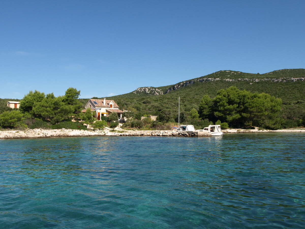 Maison Jure à Pašman, vue mer et plage privée - Photo 1