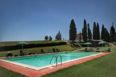 Capanna, gîte rural 6 pers. avec piscine près de Sienne : photo 2